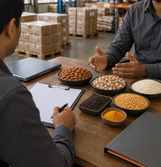 Business buyers working with Balraj US Trading LLC for trust-led international trading.